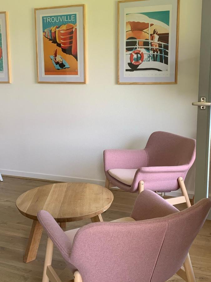 L'Appartement Vue Mer De La Villa Des Rosiers - Trouville Sur Mer Eksteriør billede