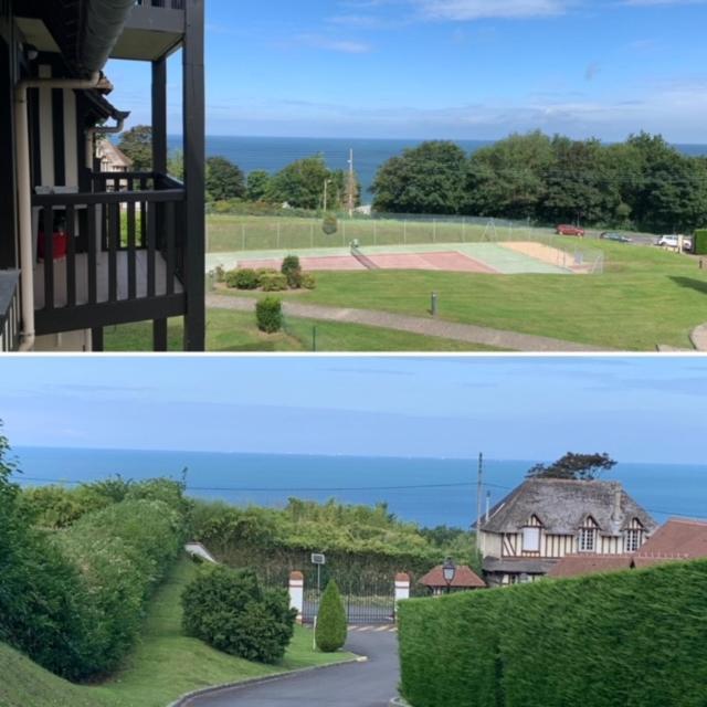 L'Appartement Vue Mer De La Villa Des Rosiers - Trouville Sur Mer Eksteriør billede